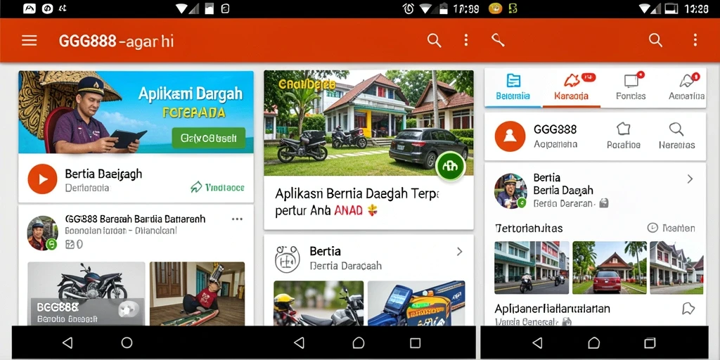 Tampilan antarmuka GGG888 dengan berita daerah terbaru dan terupdate.