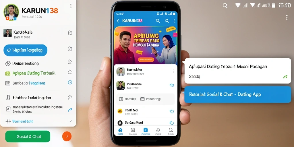 Tampilan antarmuka pengguna KARUN138 yang menarik dan fungsional.
