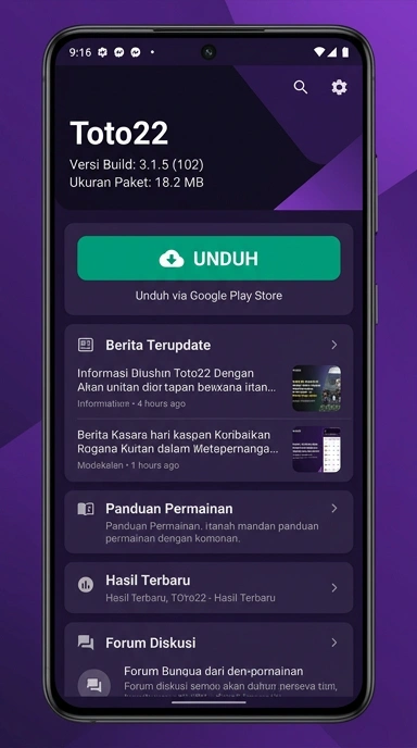 Unduh dan Instal APK toto22 untuk Android di Indonesia